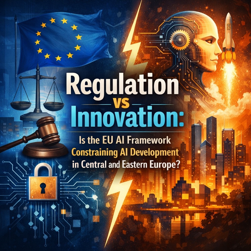 Regulation vs Innovation: Is the EU AI Framework Constraining AI Development in Central and Eastern Europe?